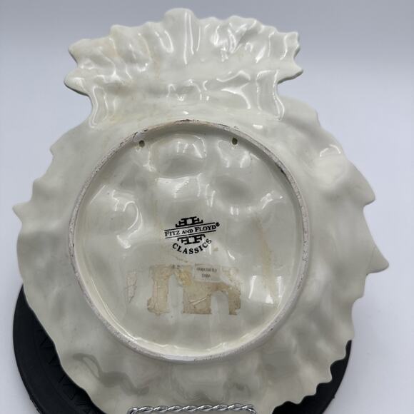 Fitz and Floyd Herb Garden Serving Plate 11" - Picture 4 of 7